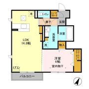 エスポワール Cの間取り画像