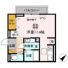 フランボワーズ中島の間取り画像