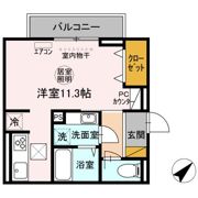フランボワーズ中島の間取り画像