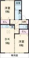 ホクト Bの間取り画像