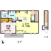 ダバンティの間取り画像