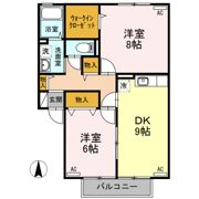 Stream Village A棟の間取り画像
