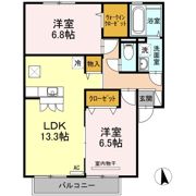 セジュール マホロ A棟の間取り画像