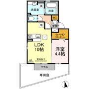 プロシア A棟の間取り画像