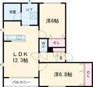 ノースヒルの間取り画像
