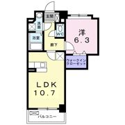 ハッピーメゾン Ⅵの間取り画像