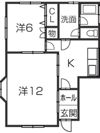 クレシェンテⅡの間取り画像