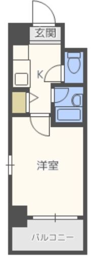 エスリード新神戸の間取り画像