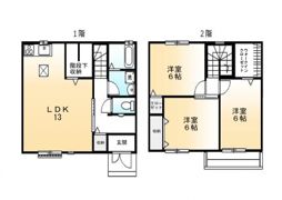 エルメゾン手城 Aの間取り画像
