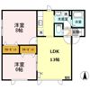 ヴェールアレ Aの間取り画像