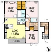 オリエンスの間取り画像