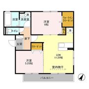 シーガル Ⅱの間取り画像