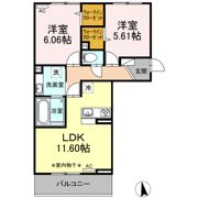 ティアレ上石田の間取り画像