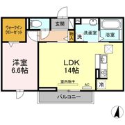 サンコート三谷の間取り画像