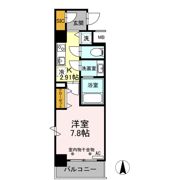 ロイヤルレジデンスの間取り画像