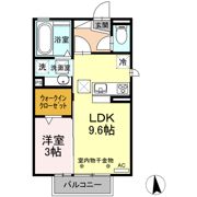 コーポ NCの間取り画像