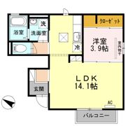 ウィット室積Ⅳの間取り画像