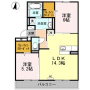 フェリオの間取り画像
