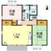 クレール海原の間取り画像
