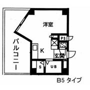 天神エクセル12の間取り画像