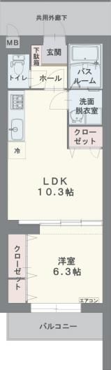 リュアラ モードの間取り画像