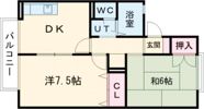 エルパセオⅢの間取り画像