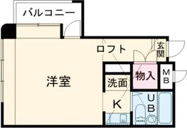 宝殿ヤングパレスの間取り画像