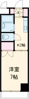 ルミネ東白島の間取り画像