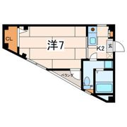 アビタシオン サノの間取り画像