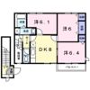 ミレニアムBの間取り画像
