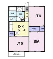 セブンピーク吉岡の間取り画像
