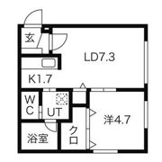 SENSAI－TSUKISAMUの間取り画像