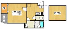ベネフィスタウン六本松1の間取り画像
