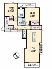 アルネストの間取り画像