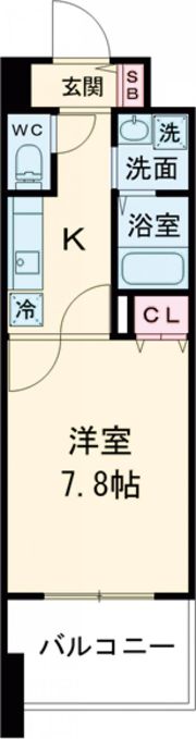 CASSIA住道の間取り画像