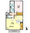 ルーミナス Bの間取り画像