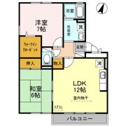 ブランドール横川の間取り画像