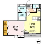 セジュール春日町2の間取り画像