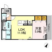 セジュール大森東の間取り画像