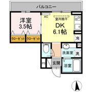 セジュール東糀谷の間取り画像