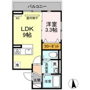 セジュール東糀谷の間取り画像