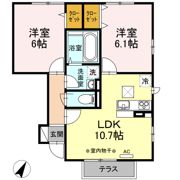 ファヴォーレ Aの間取り画像