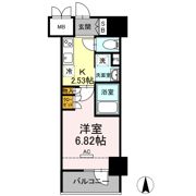 ホウエイコート秋葉原の間取り画像