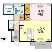 野ばらの間取り画像