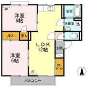 セジュールⅠの間取り画像