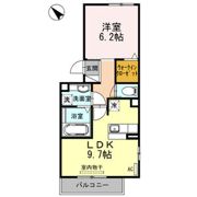 ローズコート鳴海の間取り画像