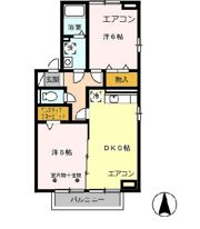 アプローズ C棟の間取り画像