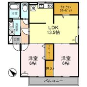 COURT以和貴 Ⅱの間取り画像