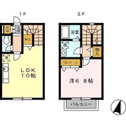 リースランド富士見 Ⅱの間取り画像
