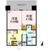 フェリーチェ梅香崎の間取り画像